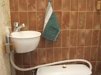 Wand WiCi Mini Handwaschbecken für WC - Frau P (Frankreich - 90) - 1 auf 3